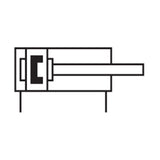 German Festo compact cylinder 536257 ADN-25-40-A-P-A brand new original genuine product